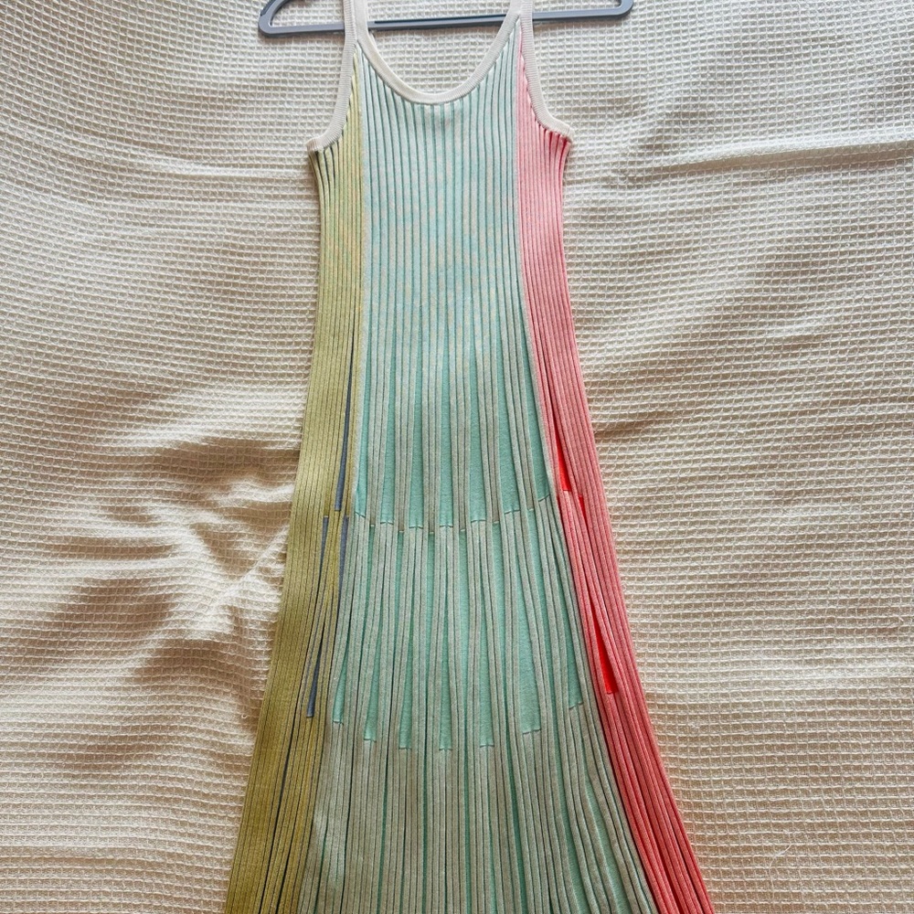 Kenzo Colorful Striped Knit Top
